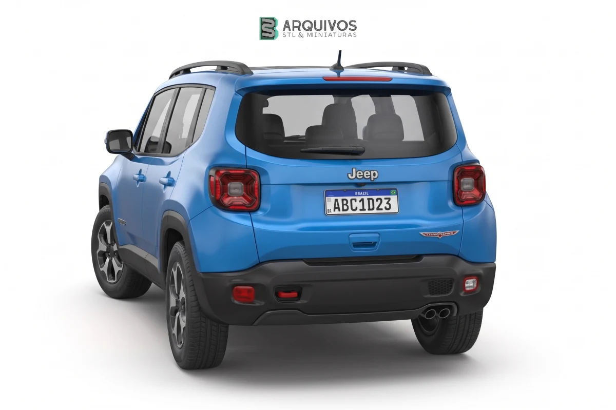 Modelo 3D STL - Jeep Renegade Trail-Hawk 2020 — foto 6